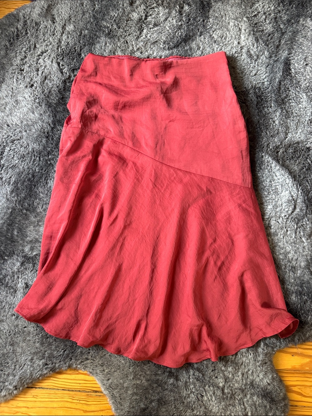 American Eagle Outfitters Coral-Red A-Line Skirt